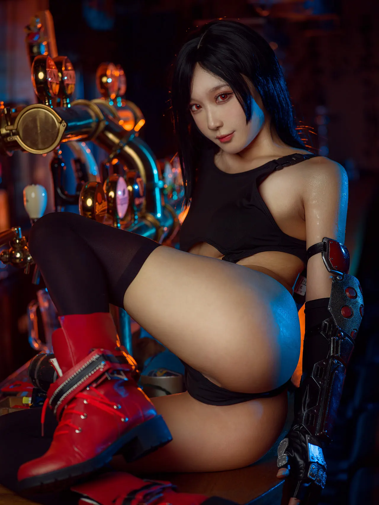 阿包也是兔娘 Cosplay写真套图合集