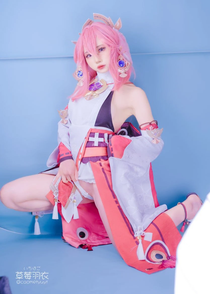 草莓羽衣 Cosplay写真图包网盘资源合集下载