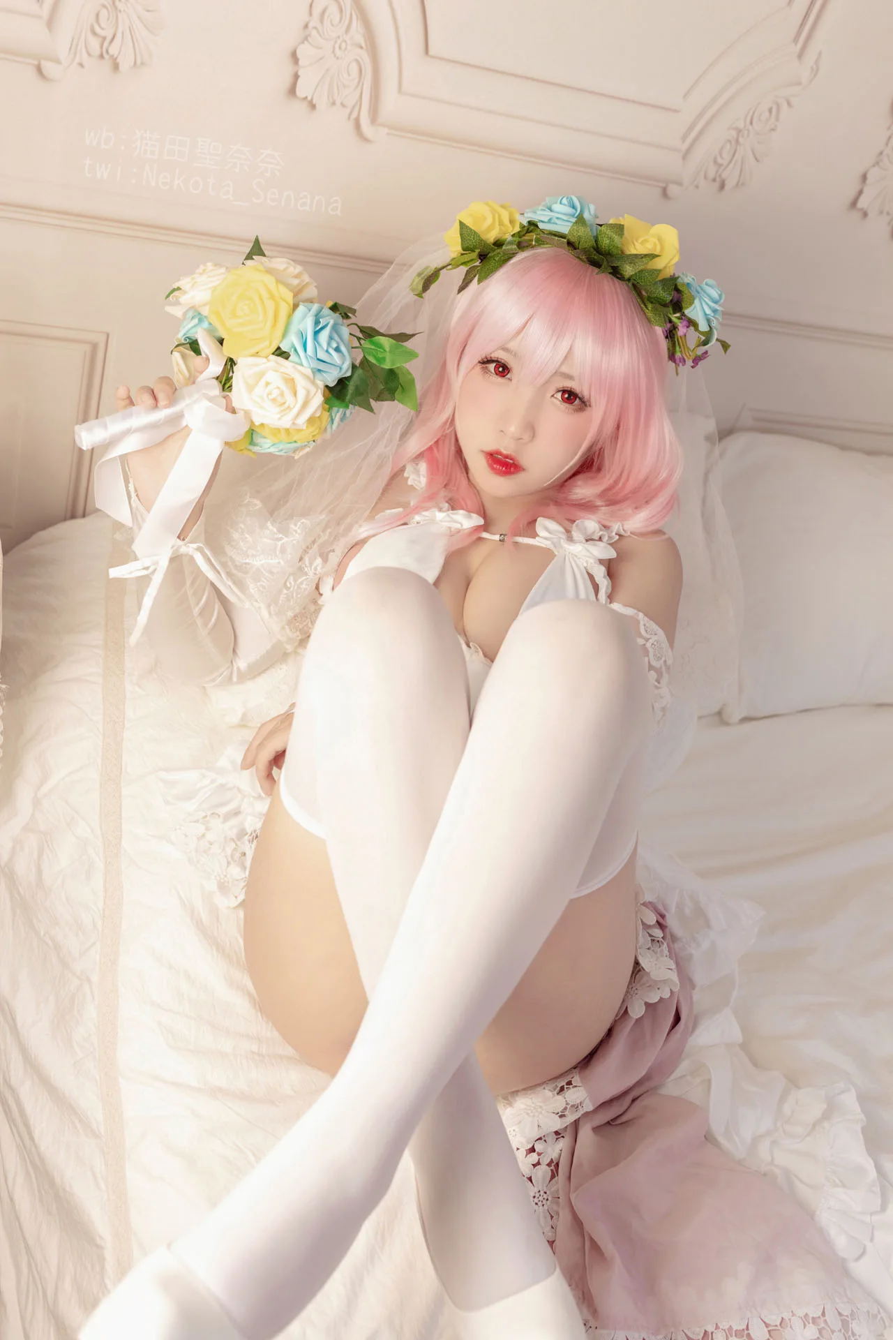 猫田圣奈奈(桃之啾啾) Cosplay写真作品合集