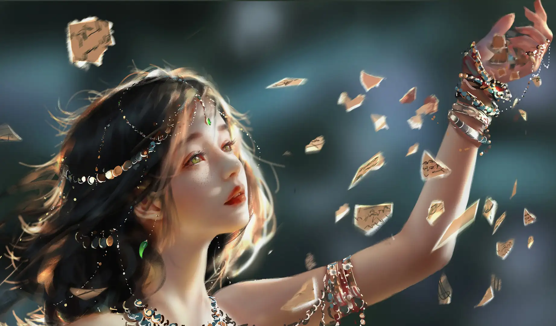 WLOP鬼刀 高清4K8K二次元插画图集 WLOP鬼刀 高清4K8K二次元插画图集