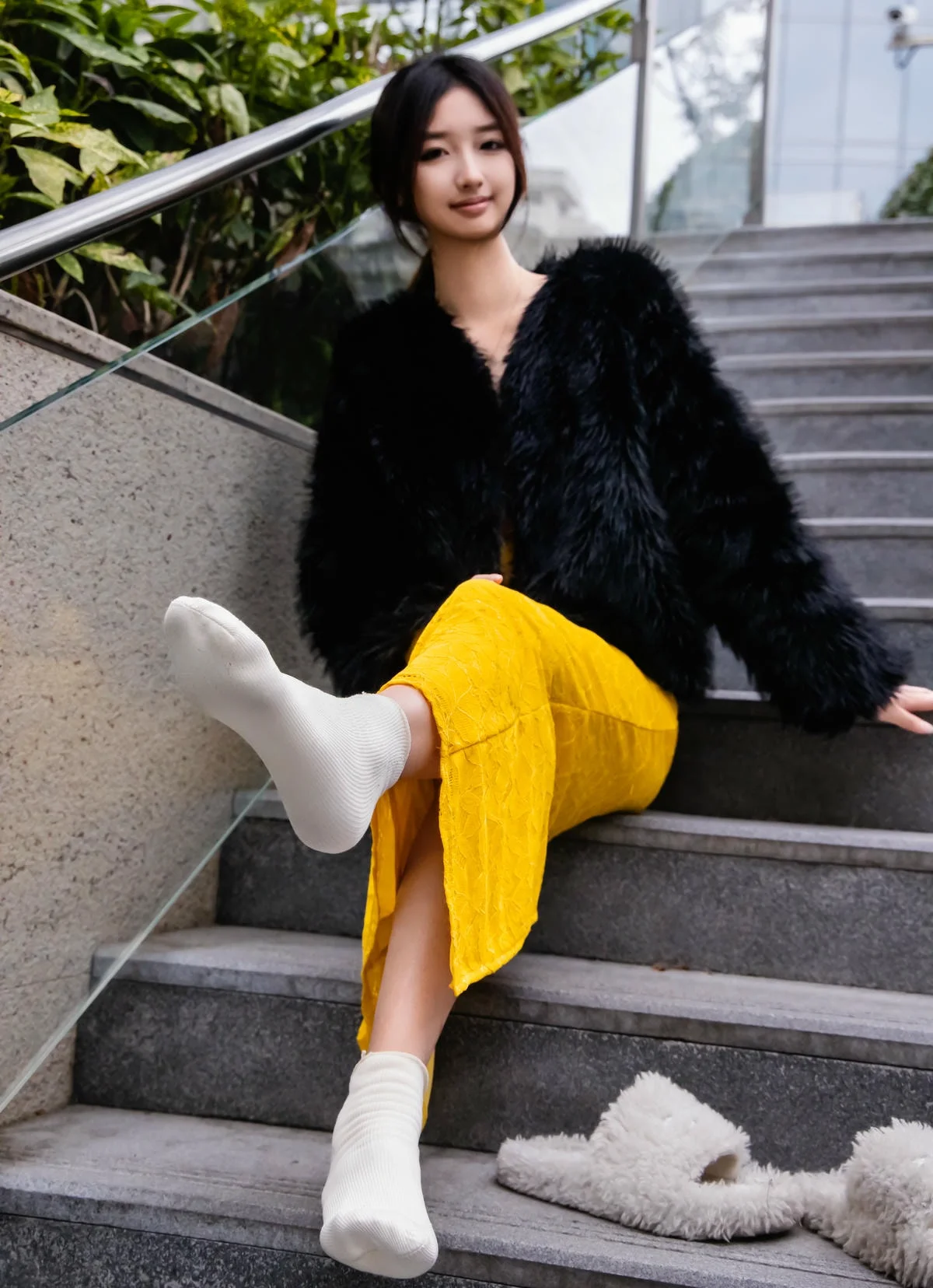 足愉心摄影 玉足袜控美学高清美图写真合集下载
